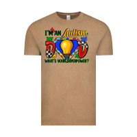 Vintage Coffee im an autism dad whats your superpower Vintage Tee - Zillion Design Studio
