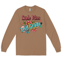 Toasted Coconut little miss second grade Long Sleeve Tee - RanaPortraitStore