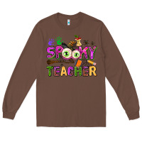 Chestnut spooky teacher Long Sleeve Tee - AdoDesignShop