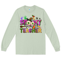 Matcha spooky teacher Long Sleeve Tee - AdoDesignShop
