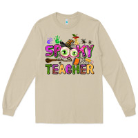 Mushroom spooky teacher Long Sleeve Tee - AdoDesignShop
