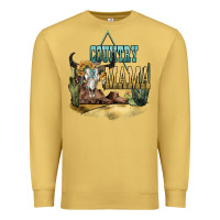 Antique Gold country mama Premium Sweatshirt - NancyCooperArtShop