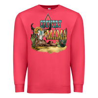 Cardinal country mama Premium Sweatshirt - NancyCooperArtShop