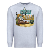 Heather Grey country mama Premium Sweatshirt - NancyCooperArtShop