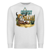 Oatmeal Heather country mama Premium Sweatshirt - NancyCooperArtShop