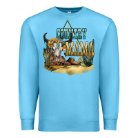 Ocean Blue country mama Premium Sweatshirt - NancyCooperArtShop