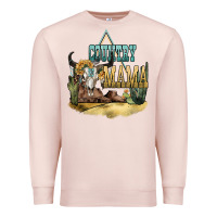 Pale Pink country mama Premium Sweatshirt - NancyCooperArtShop