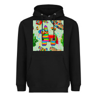 Black pinata seamless pattern Heavyweight Hoodie - BundleAndBundleShop