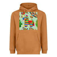 Meerkat pinata seamless pattern Heavyweight Hoodie - BundleAndBundleShop