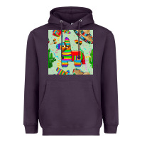 Plum pinata seamless pattern Heavyweight Hoodie - BundleAndBundleShop