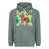 Sage pinata seamless pattern Heavyweight Hoodie - BundleAndBundleShop
