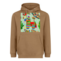 Toasted Coconut pinata seamless pattern Heavyweight Hoodie - BundleAndBundleShop