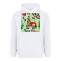 White pinata seamless pattern Heavyweight Hoodie - BundleAndBundleShop