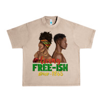 French Oak living free ish since 1865 with afro black woman a Urban Heavy Tee - texasbilliewilder