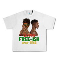 Lunar Rock living free ish since 1865 with afro black woman a Urban Heavy Tee - texasbilliewilder