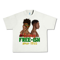 Pistachio living free ish since 1865 with afro black woman a Urban Heavy Tee - texasbilliewilder