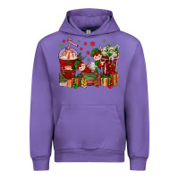 Tulip Elf Coffee Cups Christmas Urban Hoodie - BundleAndBundleShop