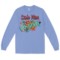 Colony Blue little miss fifth grade Long Sleeve Tee - RanaPortraitStore