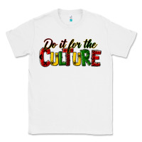 White do it for the culture juneteenth Classic Tee - HRA Design Shop