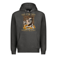 Charcoal Heather dead inside boujee outside Premium Hoodie - MaliasSmallBusiness
