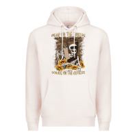Pale Pink dead inside boujee outside Premium Hoodie - MaliasSmallBusiness