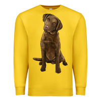 Lemon chesapeake bay retriever Premium Sweatshirt - LillyAllenDesigns