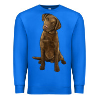 True Royal chesapeake bay retriever Premium Sweatshirt - LillyAllenDesigns