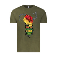 Vintage Olive free ish since 1865 Vintage Tee - BarkalooDesign