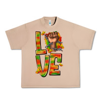 Burro love juneteenth with fist Urban Heavy Tee - texasbilliewilder