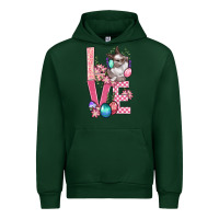 Foreset Green Love Easter Urban Hoodie - BundleAndBundleShop