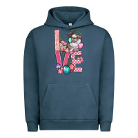 Pigment Midnight Navy Love Easter Urban Hoodie - BundleAndBundleShop