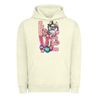 Pigment Pistachio Love Easter Urban Hoodie - BundleAndBundleShop