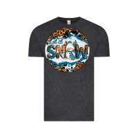 Vintage Black Let It Snow Vintage Tee - RanaPortraitStore