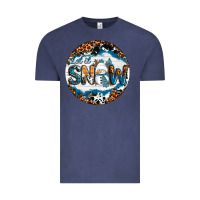 Vintage Denim Let It Snow Vintage Tee - RanaPortraitStore