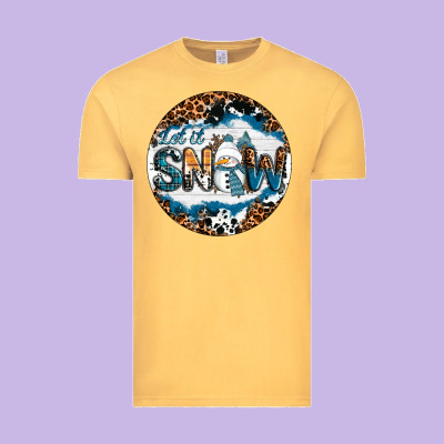 Vintage Tee Let It Snow