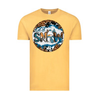 Vintage Mustard Let It Snow Vintage Tee - RanaPortraitStore
