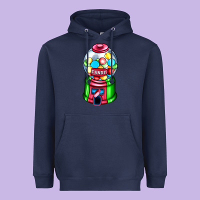 Candy Machine Heavyweight Hoodie Designed By Adodesignshop
