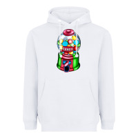 White candy machine Heavyweight Hoodie - AdoDesignShop