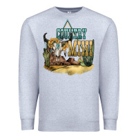 Heather Grey country mini Premium Sweatshirt - NancyCooperArtShop