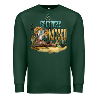 Sports Green country mini Premium Sweatshirt - NancyCooperArtShop