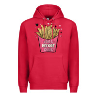 Cardinal fries before guys Premium Hoodie - MaliasSmallBusiness
