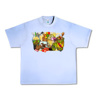 Grape Ice lunch lady coffee cups Urban Heavy Tee - Zillion Design Studio