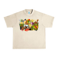 Sandshell lunch lady coffee cups Urban Heavy Tee - Zillion Design Studio