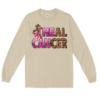 Mushroom Heal Cancer Long Sleeve Tee - texasbilliewilder