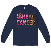 Navy Heal Cancer Long Sleeve Tee - texasbilliewilder