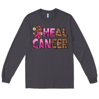 Smoke Heal Cancer Long Sleeve Tee - texasbilliewilder