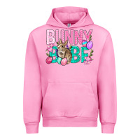 Fuchsia Pink Bunny Babe Easter Urban Hoodie - BundleAndBundleShop