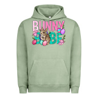 Pigment Oil Green Bunny Babe Easter Urban Hoodie - BundleAndBundleShop