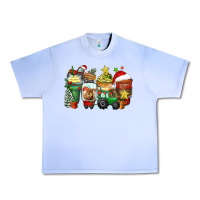 Grape Ice Christmas tractor coffee cups Urban Heavy Tee - Zillion Design Studio