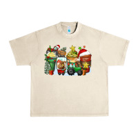 Sandshell Christmas tractor coffee cups Urban Heavy Tee - Zillion Design Studio